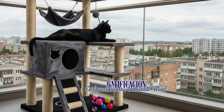 Gatificación: Enriquecimiento Ambiental Felino