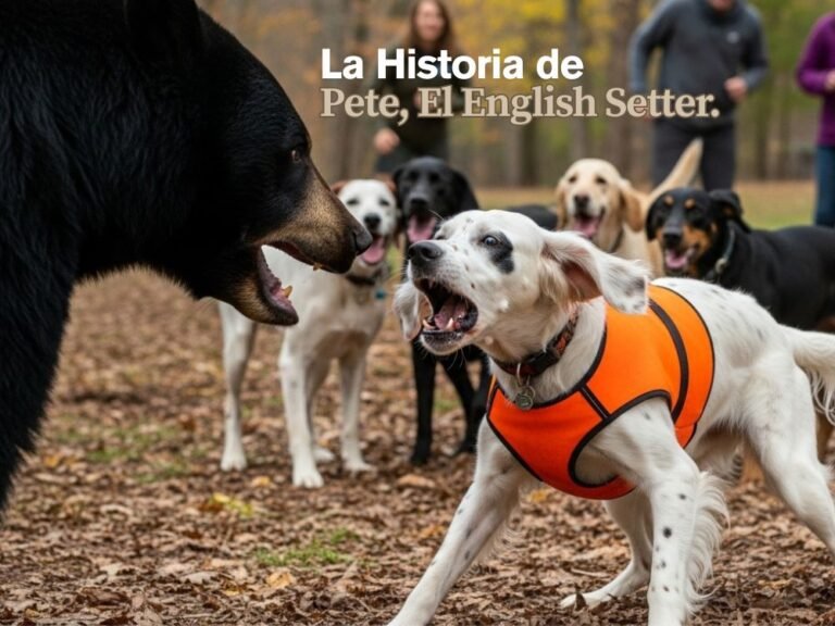 El Perro que salvo a su familia de un Oso Negro