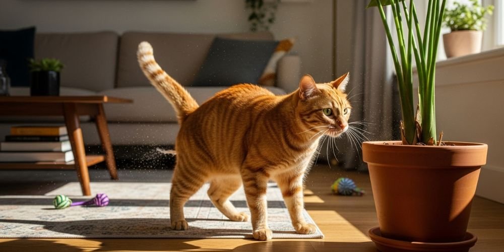 (29) El Poder del Marcaje en gatos: ¿Instinto territorial o Enfermedad? 4 Marcaje con orina en gatos