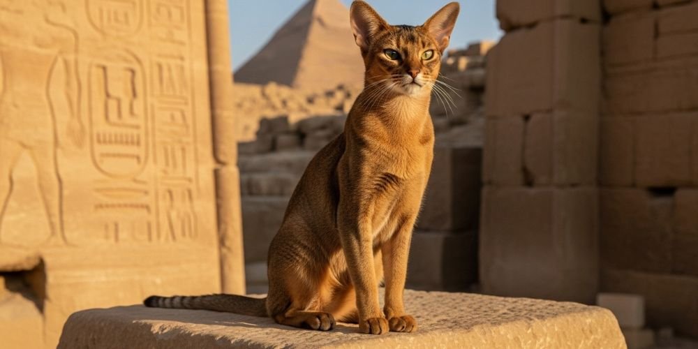 (18) El Gato Abisinio. Inteligente y Elegancia genética en cada pelo 2 origen Gato Abisinio