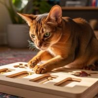 (18) El Gato Abisinio. Inteligente y Elegancia genética en cada pelo 14 inteligencia del Gato Abisinio