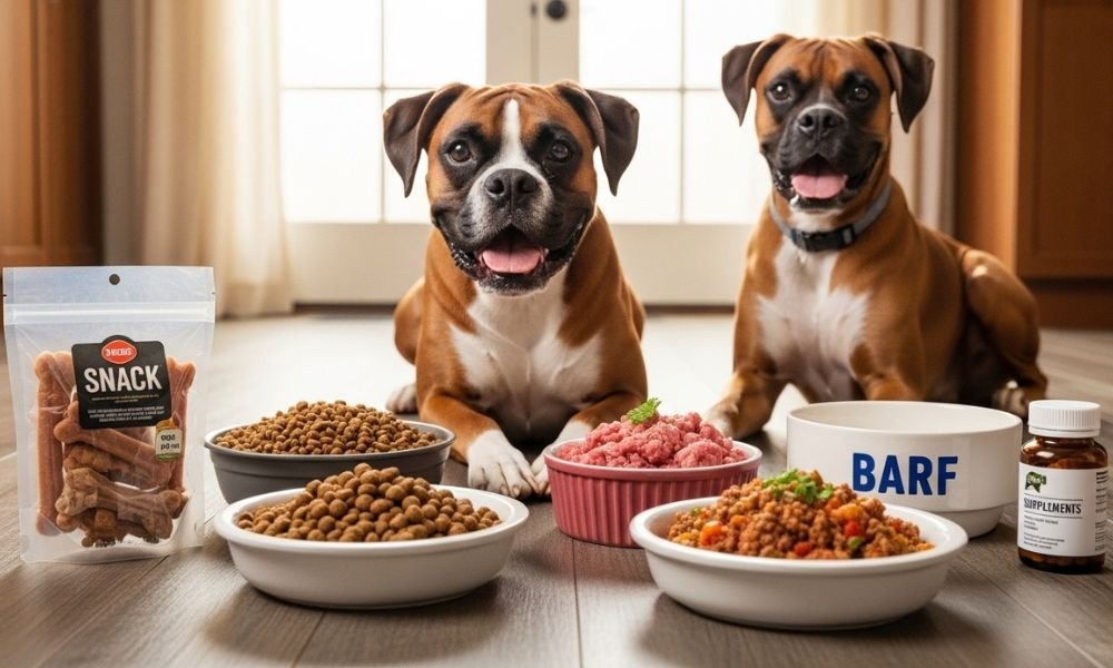 El Perro Bóxer nutricion