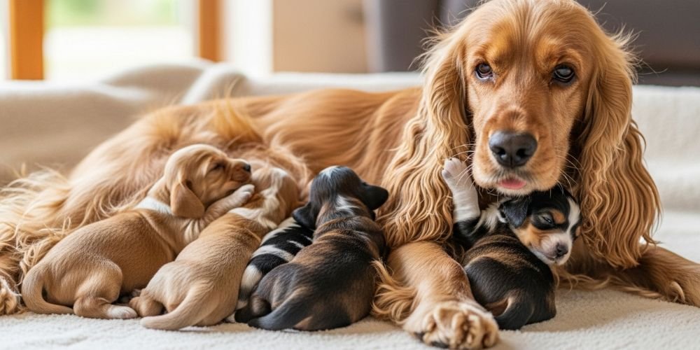 Cocker Spaniel Inglés y su cria