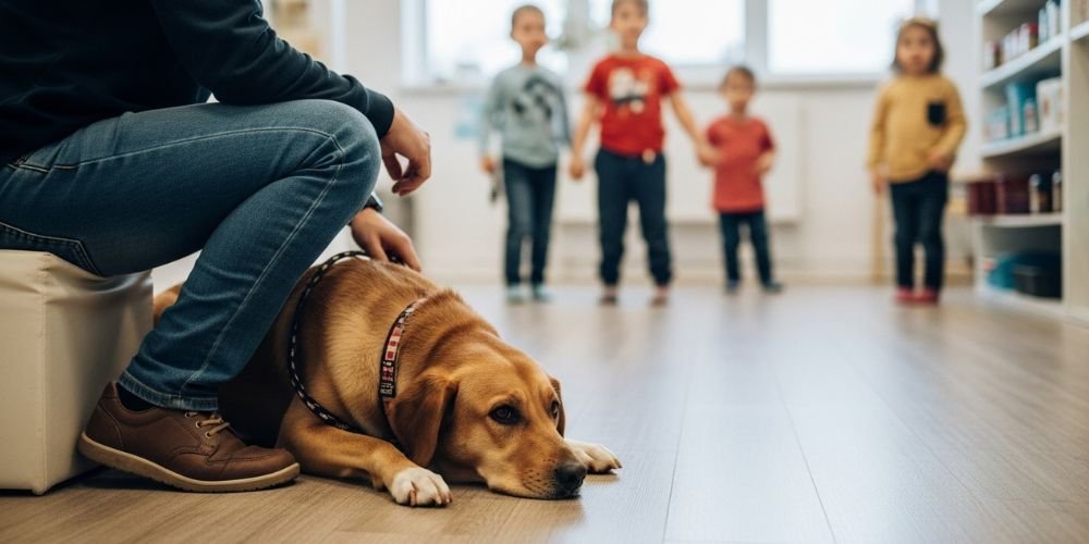 Obediencia Básica canina echado
