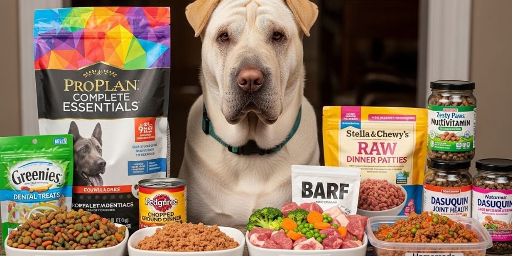 opciones de alimentacion del Raza Chinese Shar Pei
