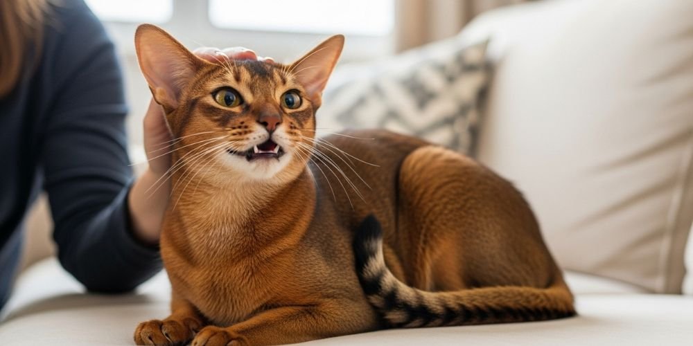 (18) El Gato Abisinio. Inteligente y Elegancia genética en cada pelo 5 elegante compañía con el Gato Abisinio