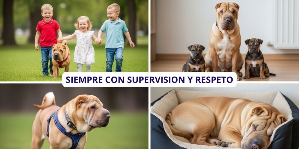 Raza Chinese Shar Pei convivencia