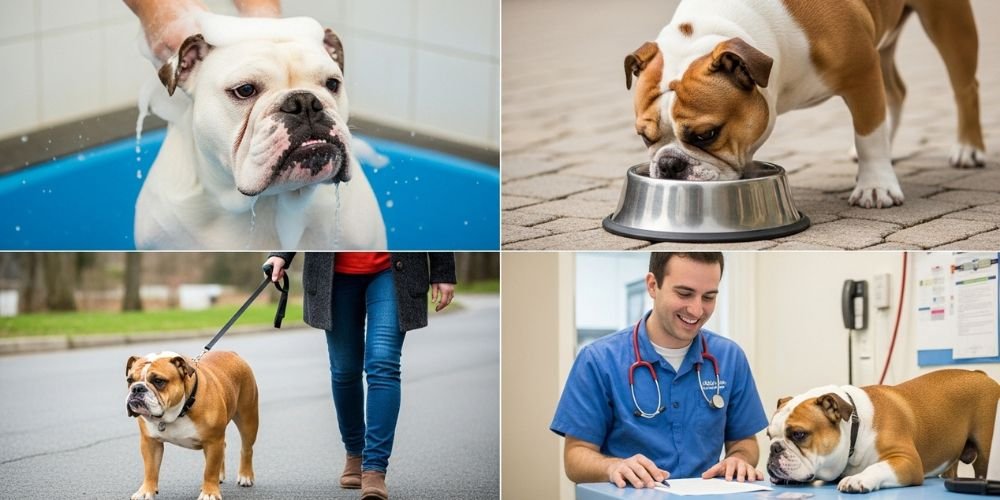 cuidados del  Bulldog Inglés