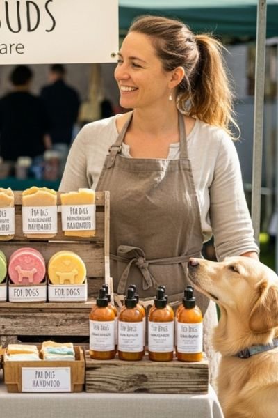 CURSO: JABONES NATURALES PARA MASCOTAS 1 El rentable negocio de jabones naturales para perros
