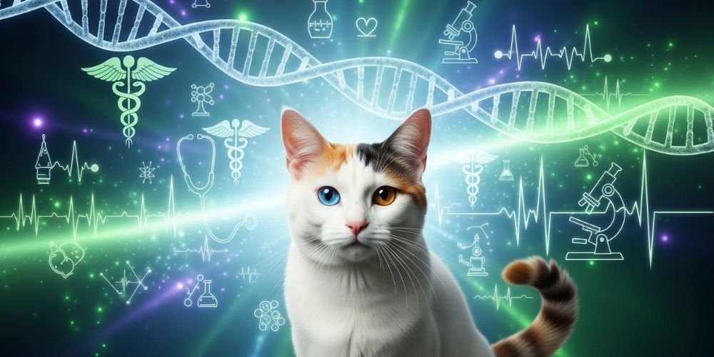 genetica del  Gato Turkish Van
