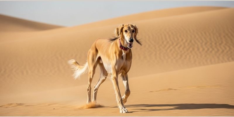 (25) Historia del Perro Saluki: El Fascinante galgo real de Oriente Medio 3