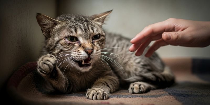 (36) Agresividad en gatos Y Como lograr su Serenidad 2 Agresividad en gatos por enfermedad