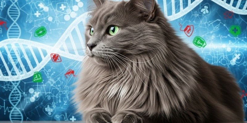 (29) El Gato Nebelung y Todo Sobre su Fascinante Mundo 8 enfermedades del gato nebelung