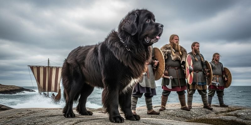 origen del perro terranova
