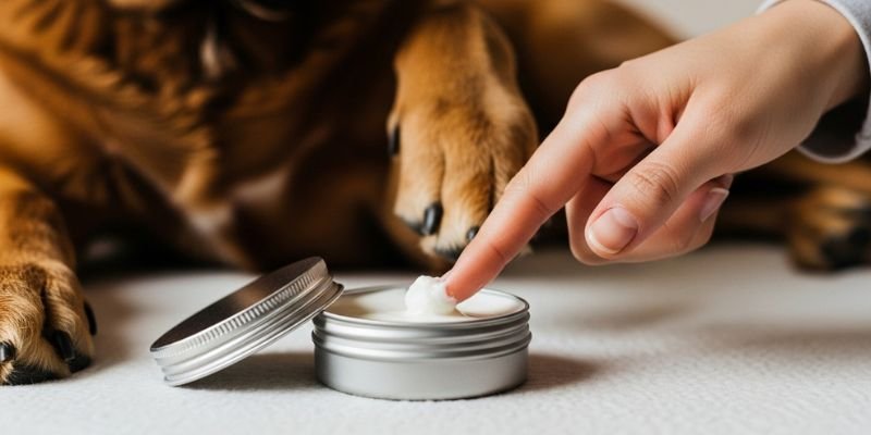 ungüento para las almohadillas de los perros