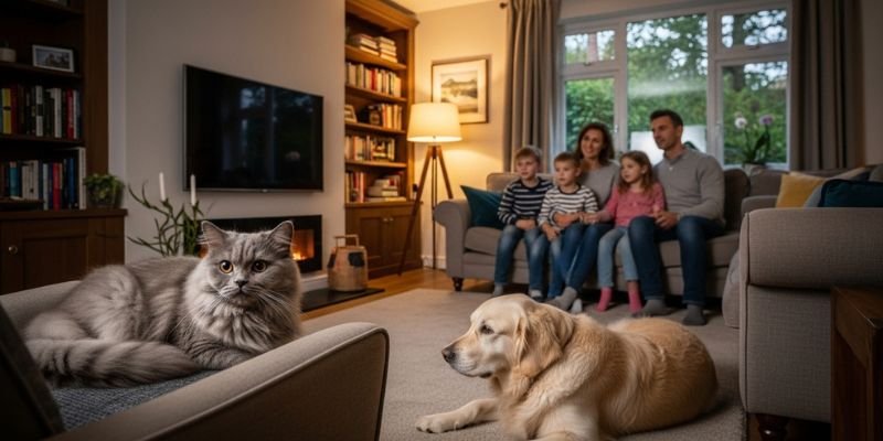 (30) Gato British Longhair: Todo sobre este hermoso gato 5 gato british longhair en familia