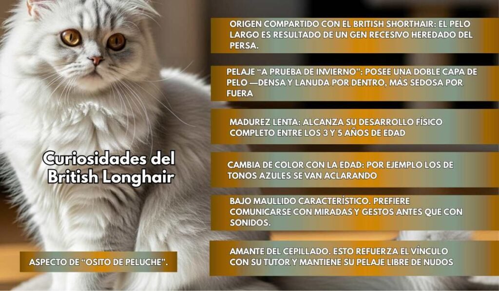 (30) Gato British Longhair: Todo sobre este hermoso gato 10 curiosidades del gato british longhair