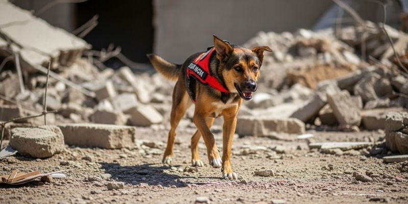 Los mestizos y las Brigadas con Perros Rescatistas