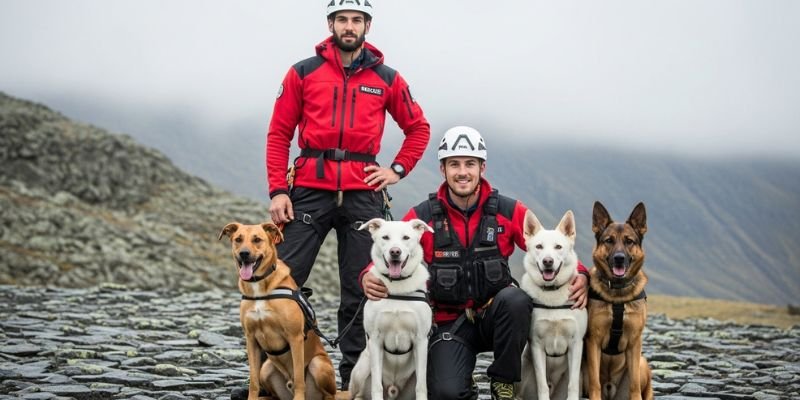 PAISES DESARROLLADOS Y Brigadas con Perros Rescatistas