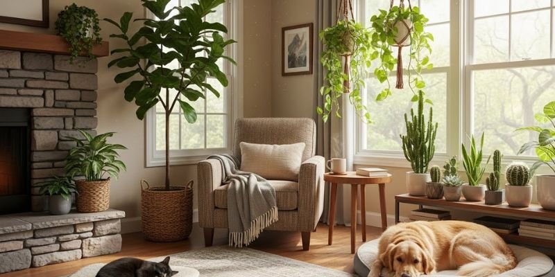 plantas seguras para Mascotas