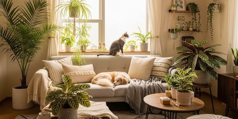 plantas seguras para Mascotas
