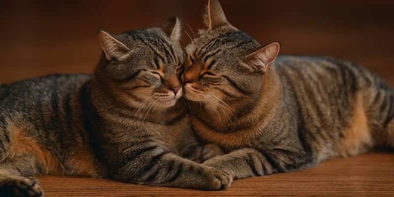 pareja del Gato Manx