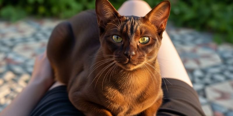 vinculo humano con el  Gato Havana Brown