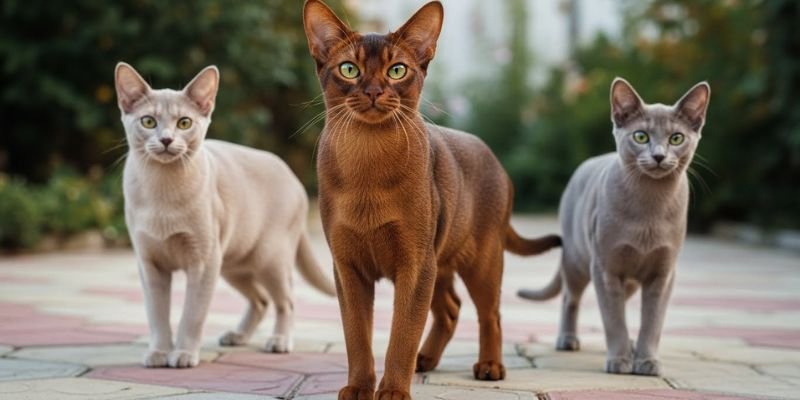 otros colores del  Gato Havana Brown