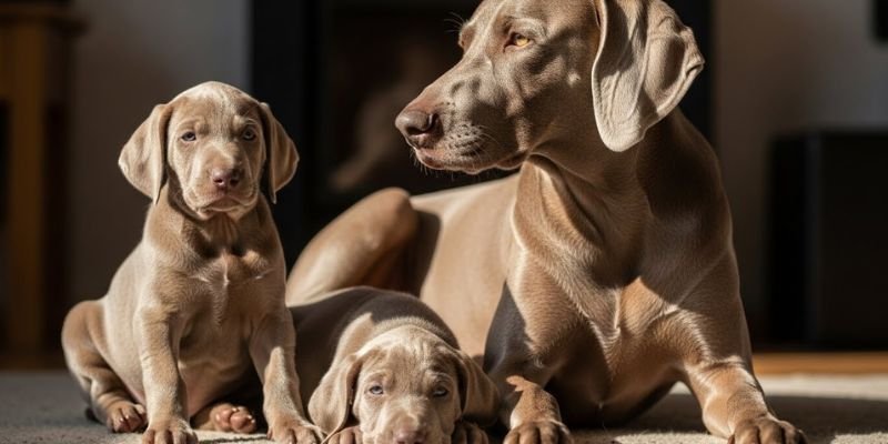 (40) El perro weimaraner (Braco de Weimar) Todo sobre esta espectacular raza. 8