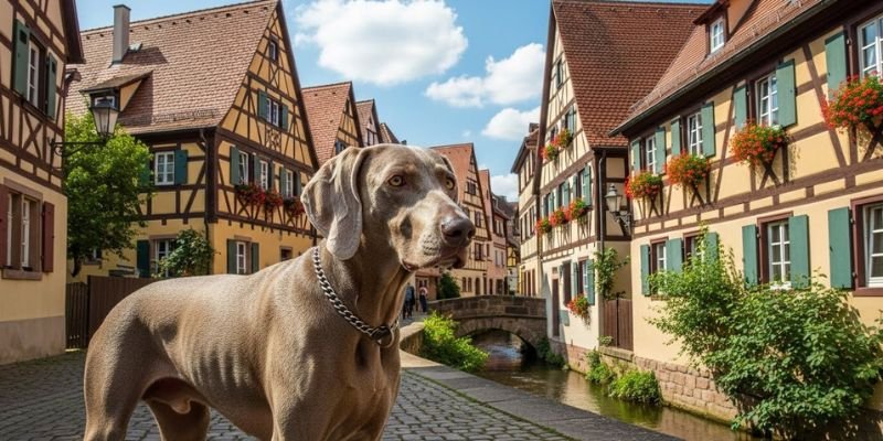 (40) El perro weimaraner (Braco de Weimar) Todo sobre esta espectacular raza. 2 El perro Weimaraner es elegante
