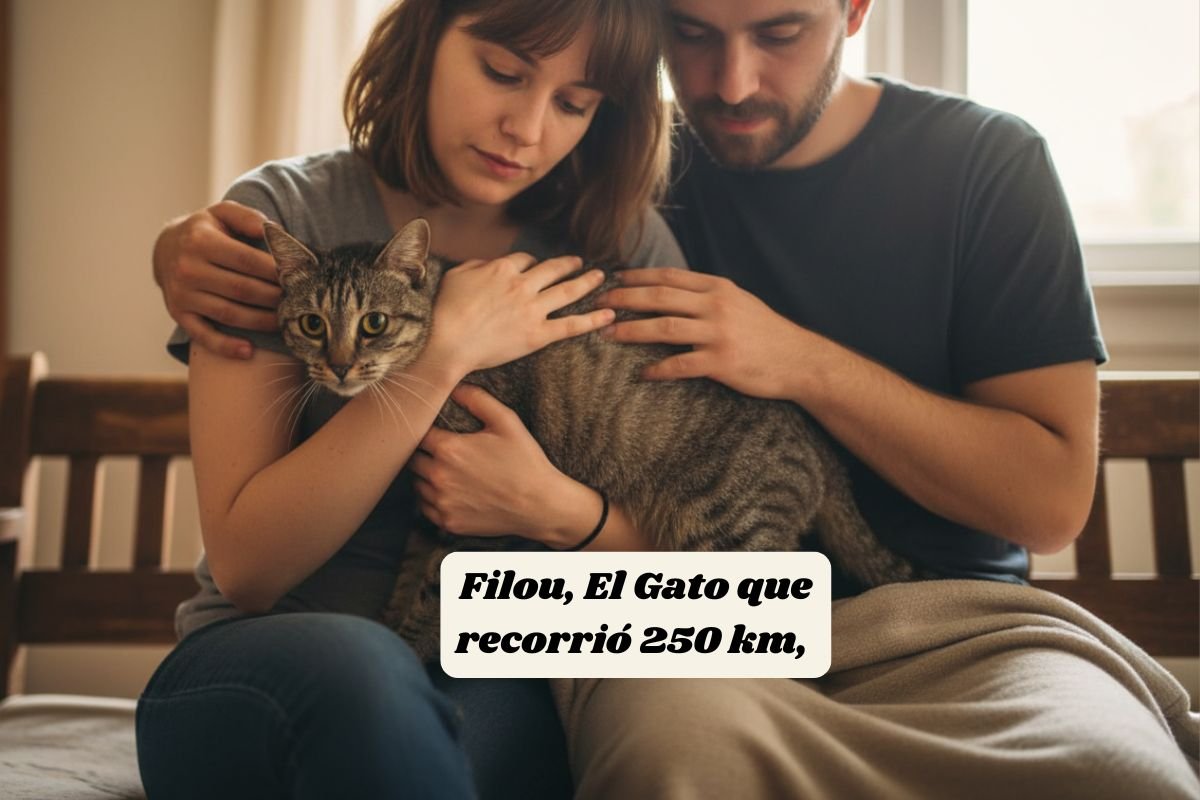 (39) Filou, El Gato que recorrió 250 km, Motivador regreso a su hogar 1