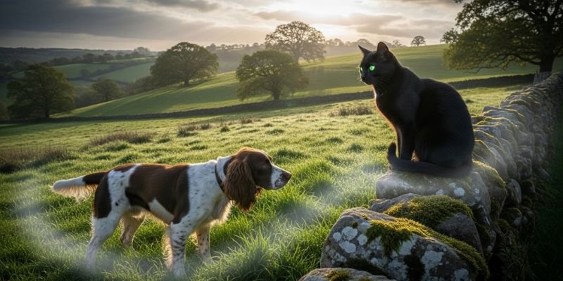 Convivencia humano-animal  de cazadores y superstición