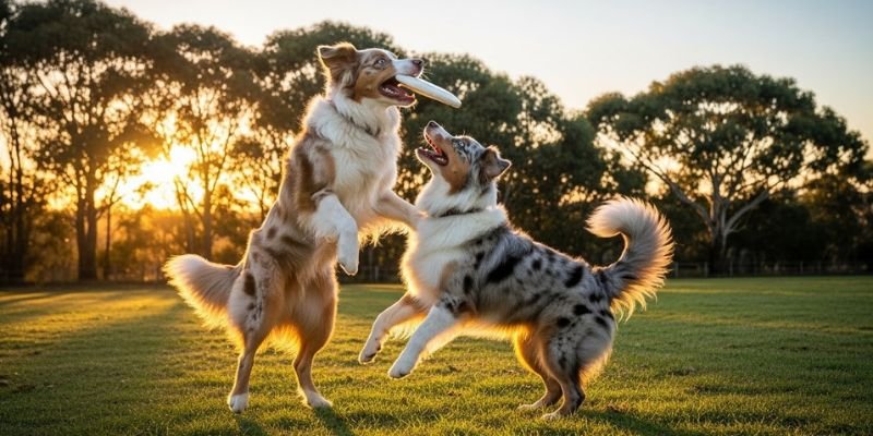 educación canina con el Pastor Australiano