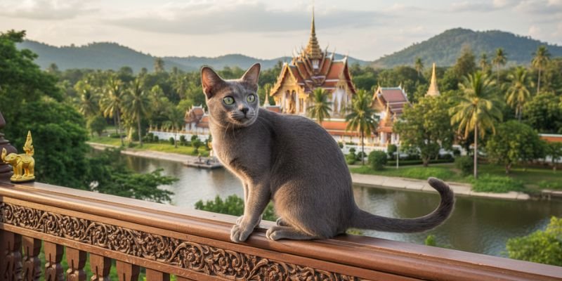 (39) El Gato Korat: Todo sobre Increíble "el gato de la suerte" 2 El Gato Korat, El gato de la suerte
