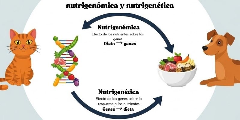 (32) Nutrigenómica y Nutrigenética en Perros y Gatos. Esencial para una Nutrición Personalizada 2 nutrigenómica y nutrigenética en perros y gatos