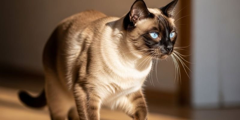 enfermedades del gato Siamés Thai tradicional 