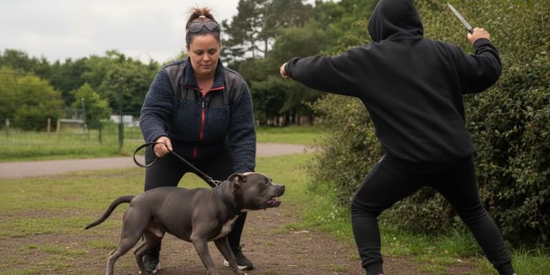 (45) Billy el Staffie Valiente que salvó a su dueña de un ladrón 3