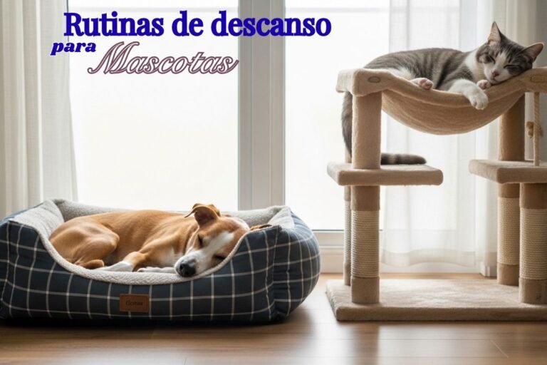 (43) Rutinas de descanso para perros y gatos: espacios cómodos y naturales para dormir 36