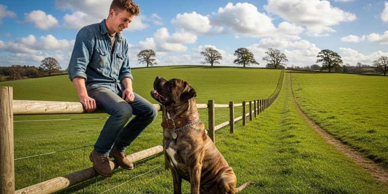 Perro Mastiff (Mastín) y su vinculo humano