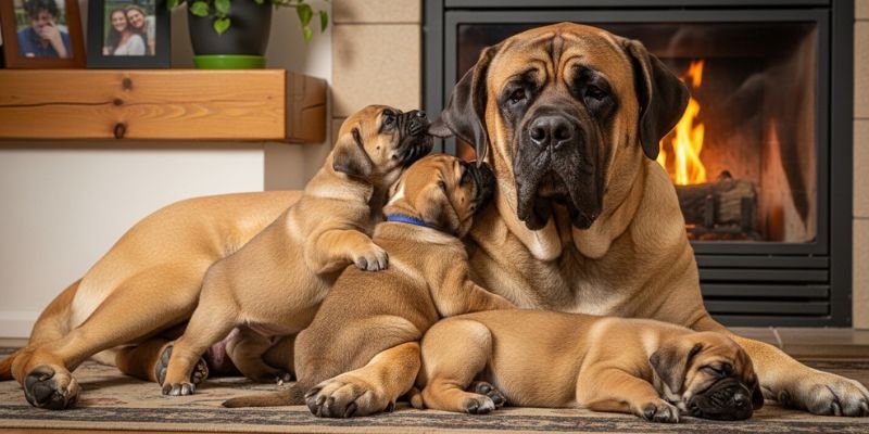 crianza responsable del Perro Mastiff (Mastín)