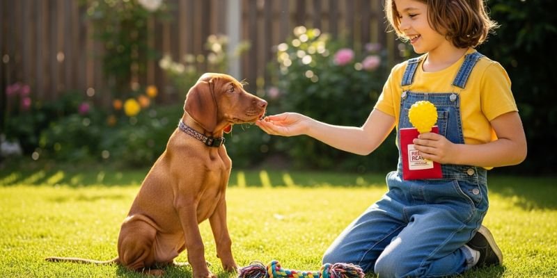 Perro Vizsla y su temperamento