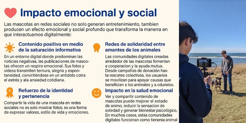 (44) Redes sociales y mascotas: cómo influyen en la creación de comunidades digitales 4 Redes sociales y mascotas e impacto emocional y social