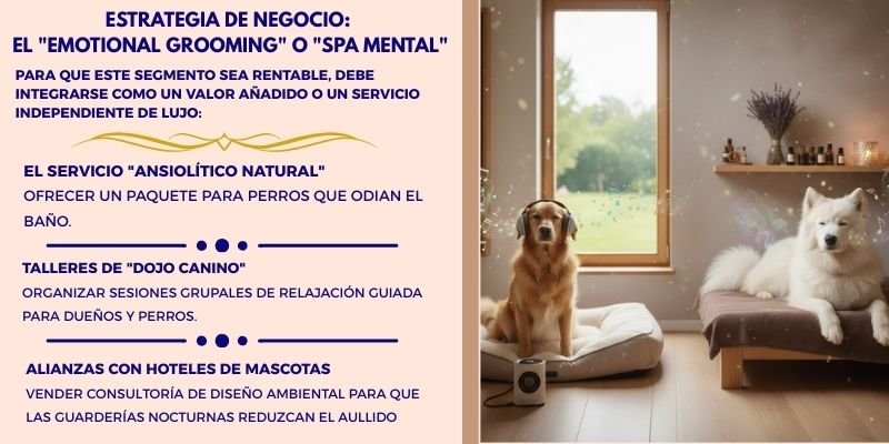 Bienestar Natural en Mascotas y el emotional grooming y SPA MENTAL