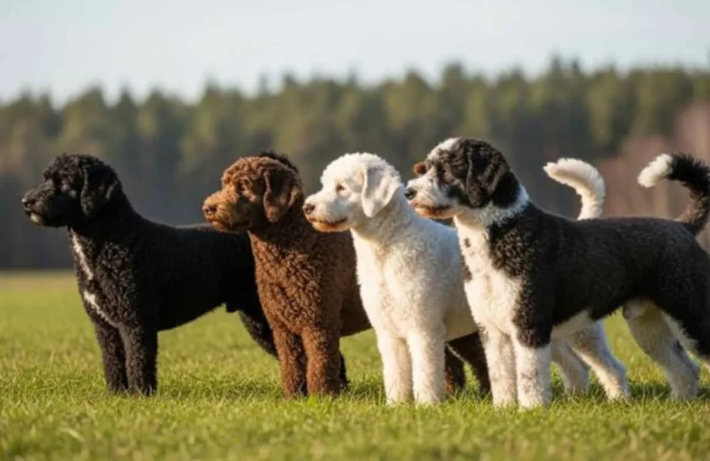 colores del El Perro de agua Portugués