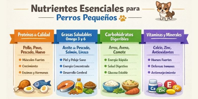 Alimentación en Perros Pequeños