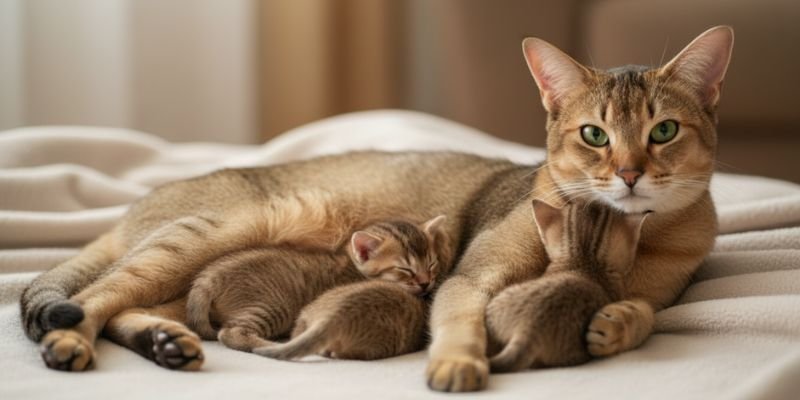 (47) El Gato Chausie. Todo sobre este fascinante felino hibrido 8 Vida reproductiva responsable en criadores de Chausie