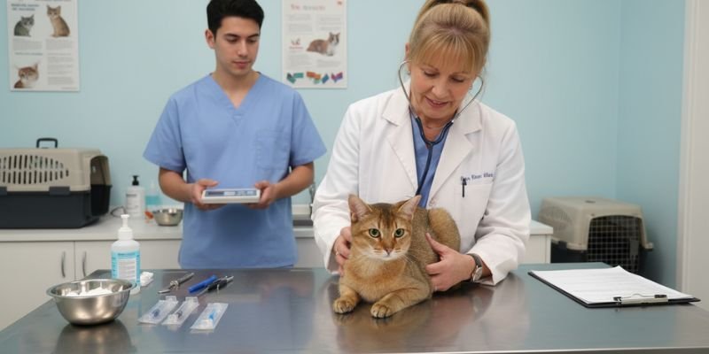 (47) El Gato Chausie. Todo sobre este fascinante felino hibrido 7 Salud y Enfermedades Comunes del Chausie