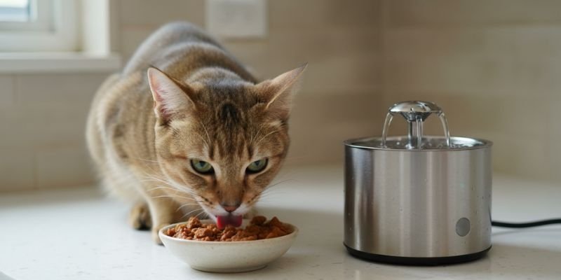 (47) El Gato Chausie. Todo sobre este fascinante felino hibrido 5 Alimentación Comercial (croquetas y húmeda) para el chausie