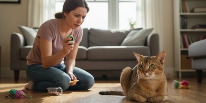 (47) El Gato Chausie. Todo sobre este fascinante felino hibrido 4 Dificultad de entrenamiento y tips para Chausie
