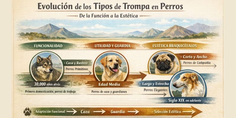 (47) Tipos de Hocicos en perros - Desafíos Notables en su Salud 2 Tipos de Hocicos Caninos